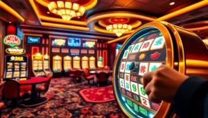 Rasakan sensasi Mahjong Ways 2 dengan elemen kasino yang hidup dan suasana permainan yang menarik.