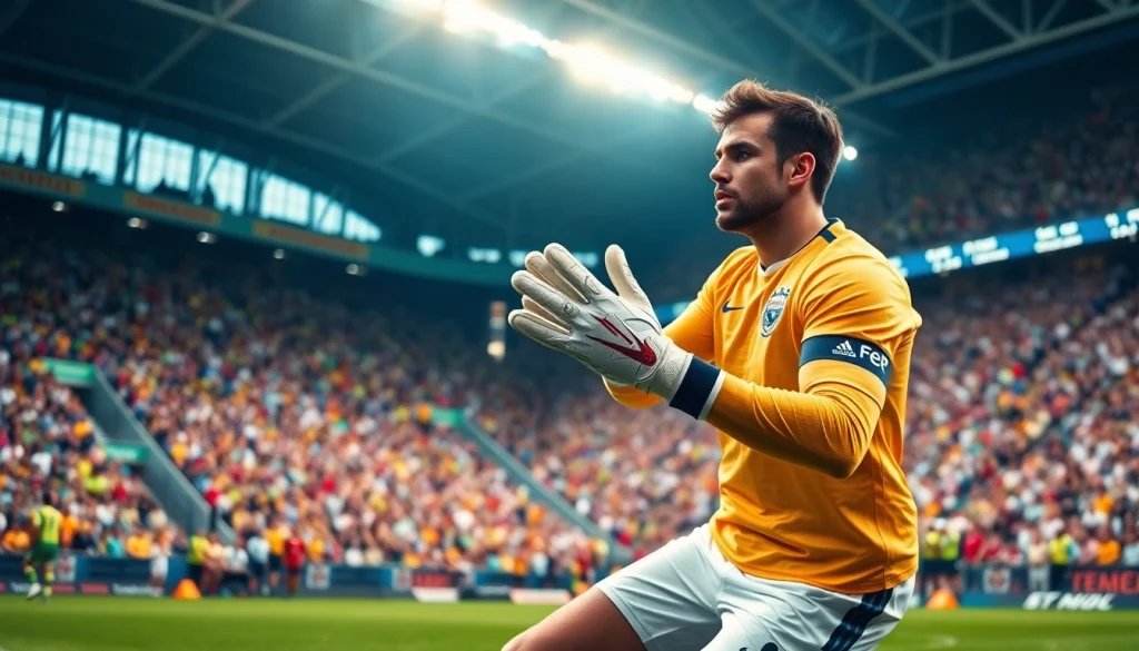 บอลวันนี่: นักฟุตบอลในสนามขณะเซฟลูกยิงสำคัญ