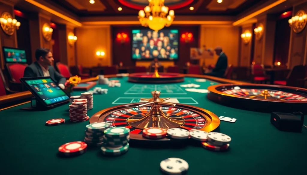 Experience thrilling gameplay at https://okwin.blog with engaging poker and roulette action.