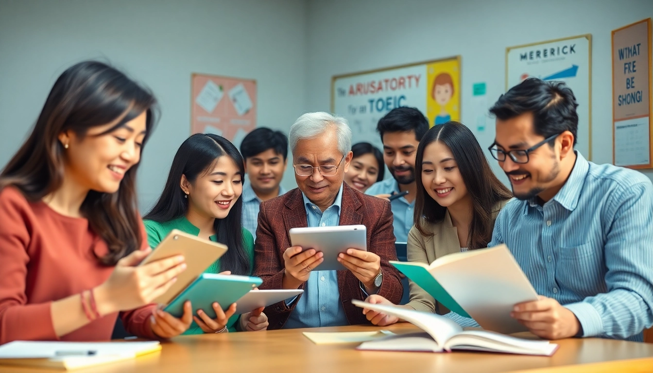 多様なクラス環境で成人が効果的な学習に取り組む様子を通して示す、スタディサプリ TOEICの効果