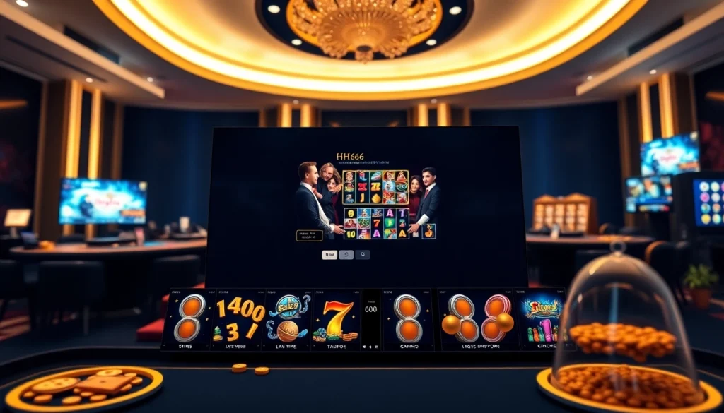 Experience the excitement of HH666 online casino with vibrant games and professional dealers.