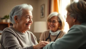 Senior caregivers austin tx providing compassionate support in a cozy home setting.