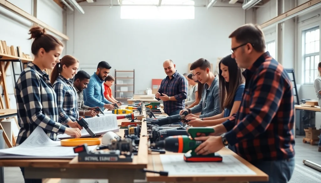 Construction trade schools in Texas empower students through hands-on training in a collaborative learning environment.