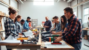 Construction trade schools in Texas empower students through hands-on training in a collaborative learning environment.