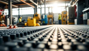 Showcasing GRP Grating Supplier products featuring durable, non-slip grating in an industrial environment.