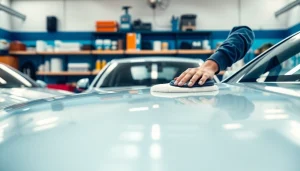 Enhance your vehicle's appearance with expert car detailing Chattanooga services in a pristine garage.