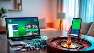 FFWIN online betting platform showcasing diverse games and user-friendly interface.