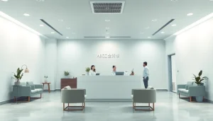 友好的なスタッフがいる歓迎的なクリニック受付環境で紹介されるABCクリニックの口コミ・評判