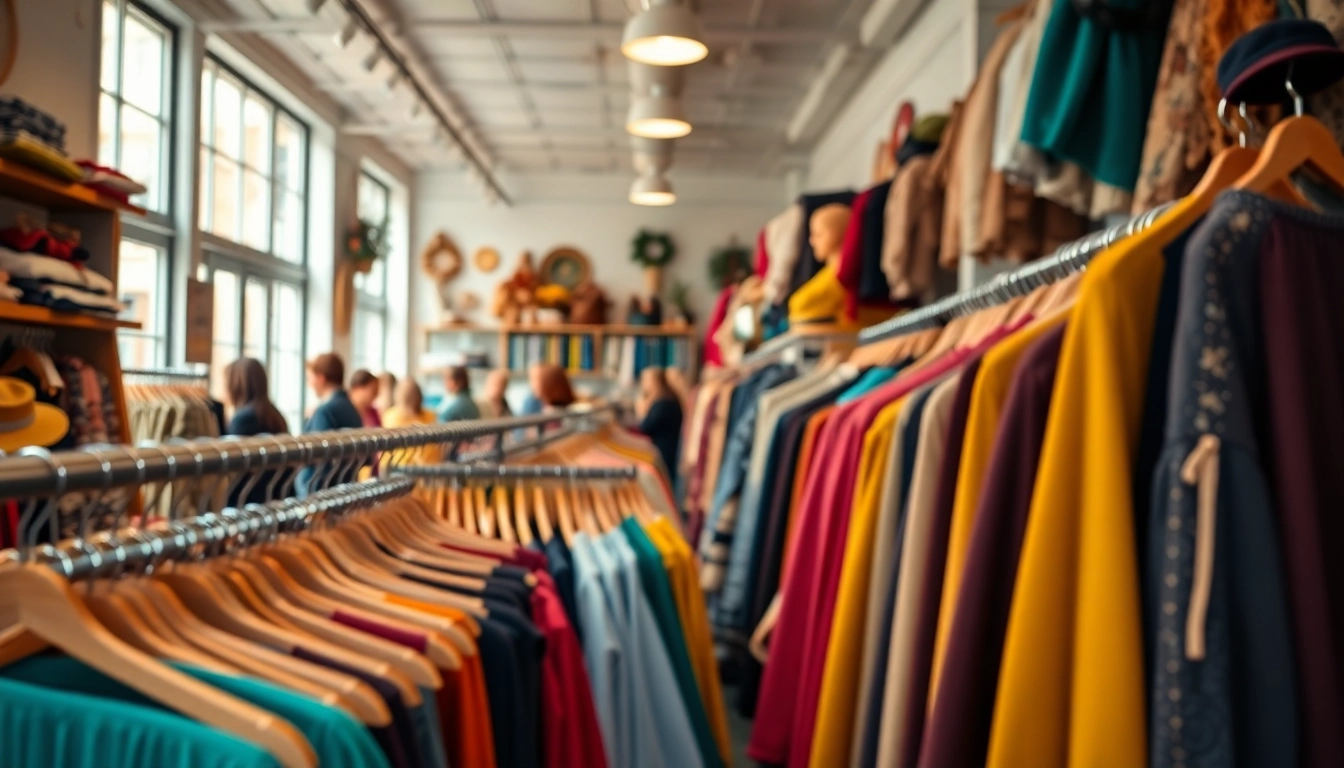 Shop vintage treasures at second hand store Copenhagen, featuring stylish clothing and a welcoming atmosphere.