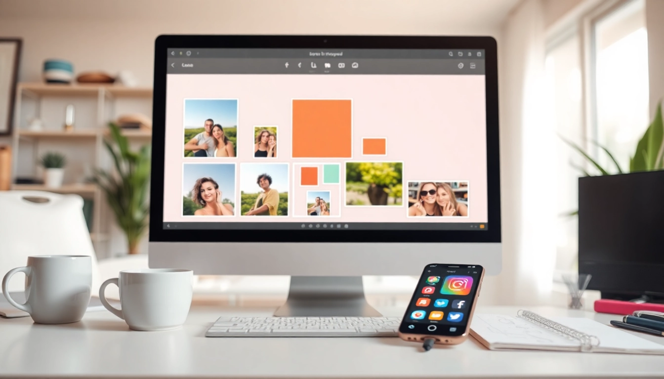 Transform your image to square format effortlessly with our online tool in a modern workspace.