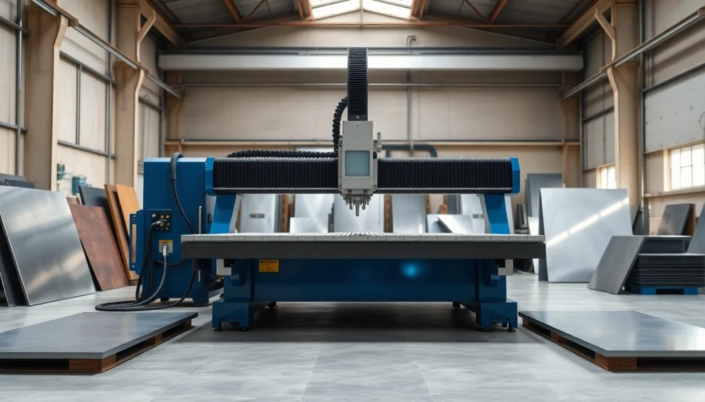 Machines performing precision plate cutting with enhanced accuracy and detail.