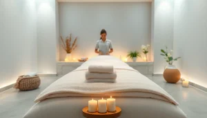 차분한 인테리어와 전문가의 준비가 있는 평화로운 스파 환경에서 궁극적인 울산마사지 경험하기